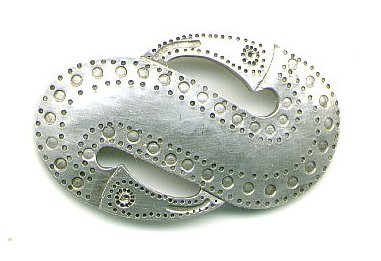 Doppelschlang Silber