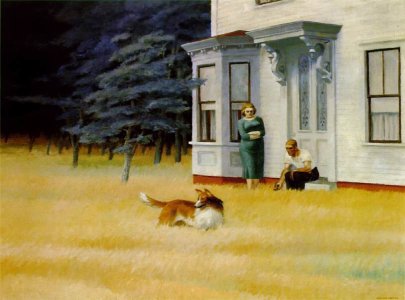 E. Hopper, Cape Cod Evening